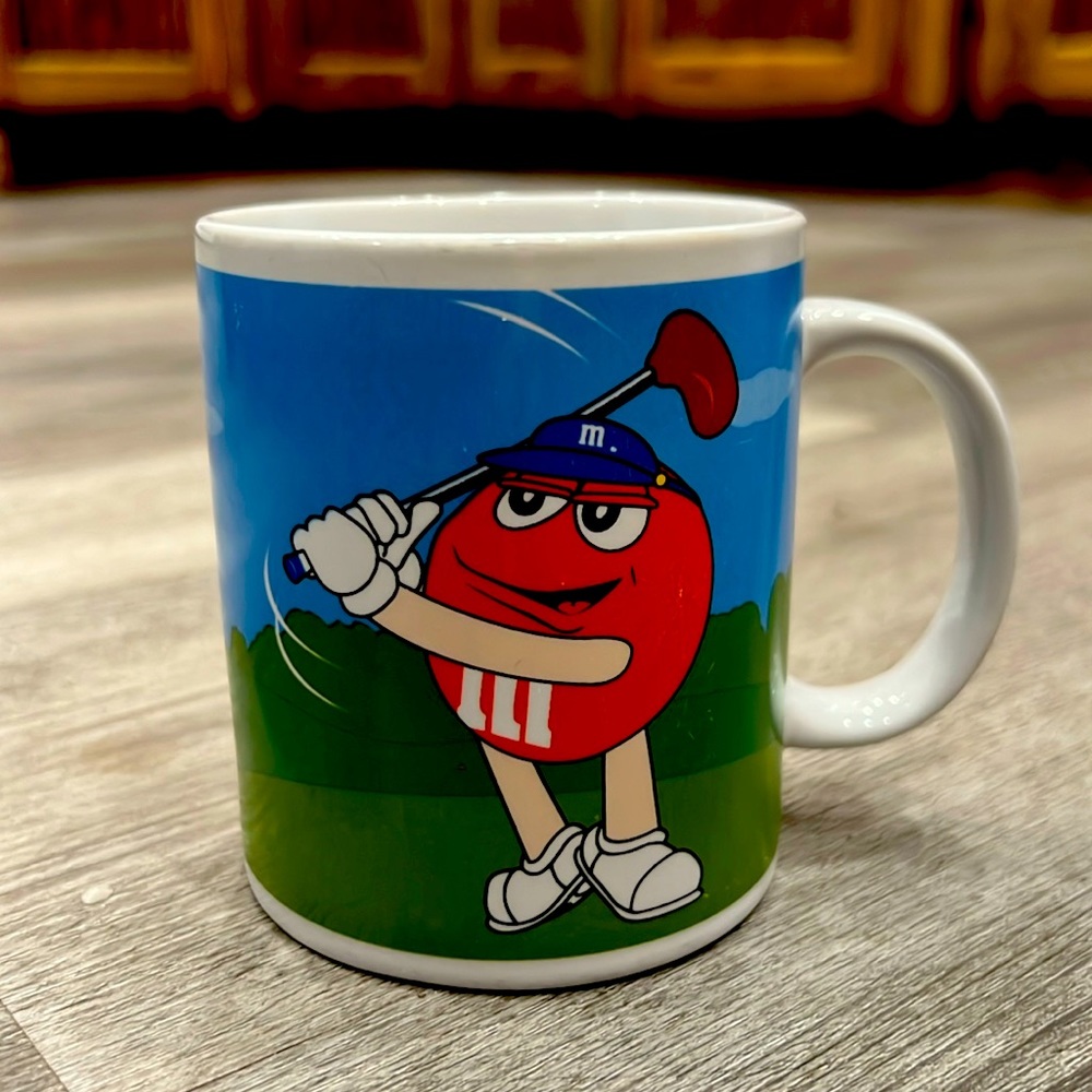 Vintage M&Ms mug, EUC